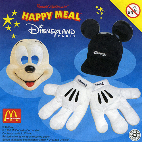 1998 Disneyland Paris — Insert