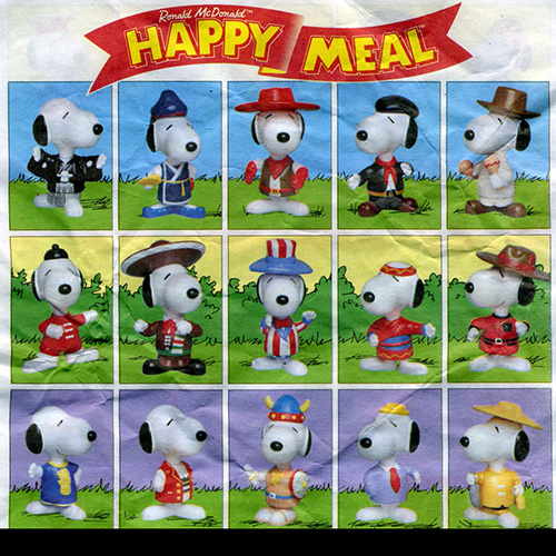 1999 Snoopy World Tour 1 — Insert