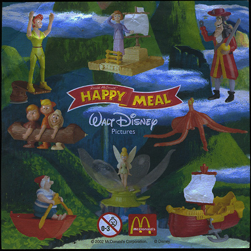 2002 Return to Never-land — Insert