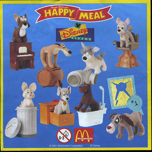 2001 Lady & the Tramp — Insert