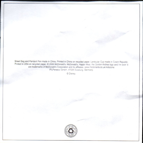 2006 Disneyland Resort Paris — Reverse