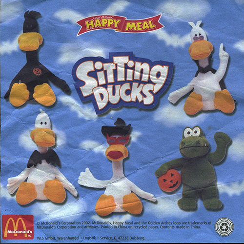 2002 Sitting Ducks — Insert