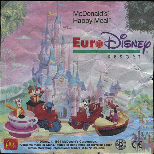 1992 Euro Disney — Insert